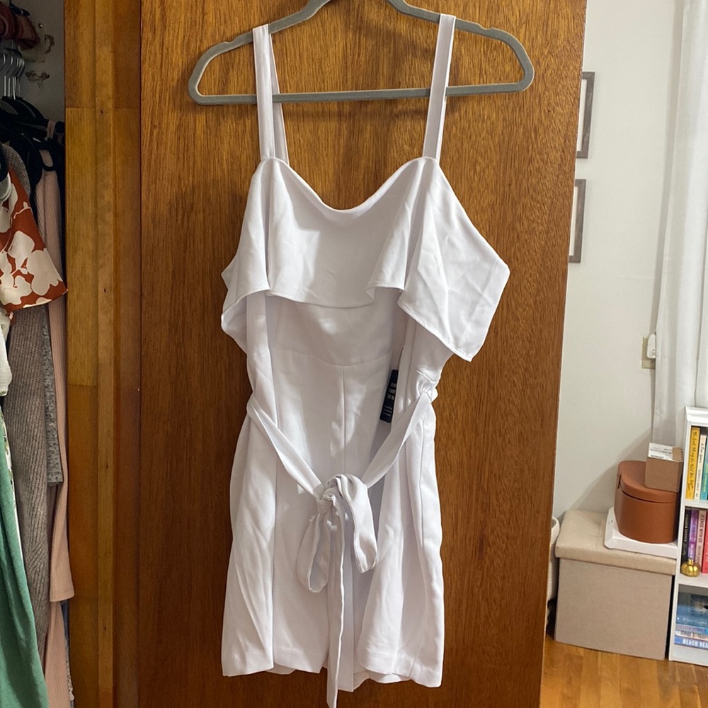 NWT Express White Romper